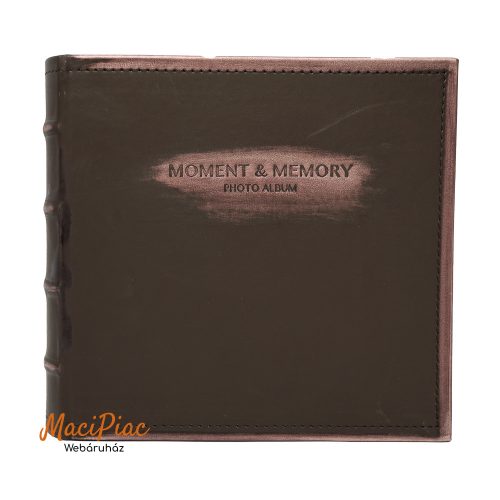 Moment & Memory Bőrhatású Fotóalbum – 200 db-os