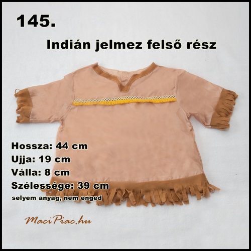 Indián jelmez felsőrész