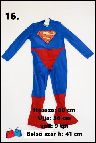 Superman fiú jelmez