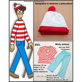 Wally fiú jelmez 