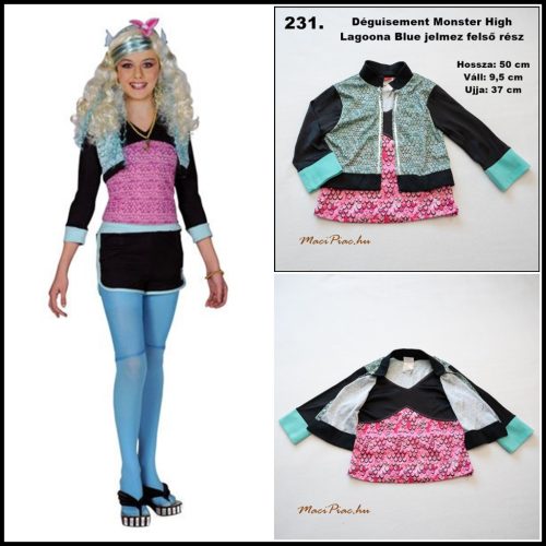 Monster High Lagoona Blue jelmez L méret Rubies  vékony lányra