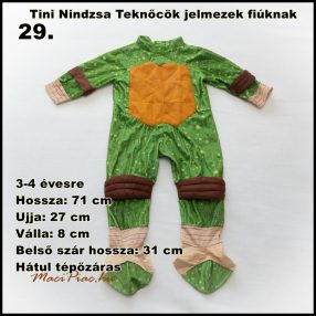 Tini Nindzsa Teknőcök jelmezek fiúknak