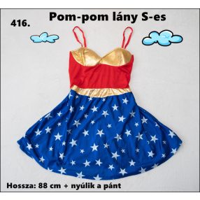  Pom-pom lány jelmez S-es