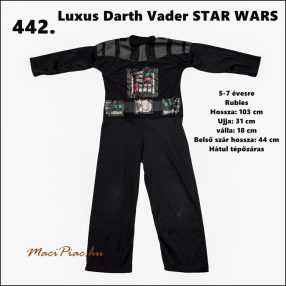   Star Wars Deluxe Darth Vader Jelmez Gyermekeknek - Csillagok Háborúja  5-7 éves fiúra 