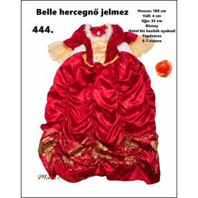 Belle hercegnő jelmez 5-7 éves kilányra