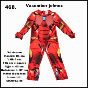 Vasember MARVEL AVENGERS jelmez 3-4 éves fiúra