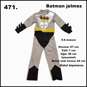 Batman jelmez 5-6 éves fiúra 
