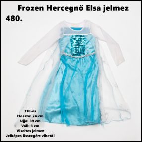 Hercegnő Froizen Elza, Elsa jelmez (viseltes)