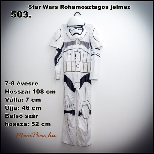 Star Wars birodalmi rohamosztagos fiú jelmez 7-9 évesre