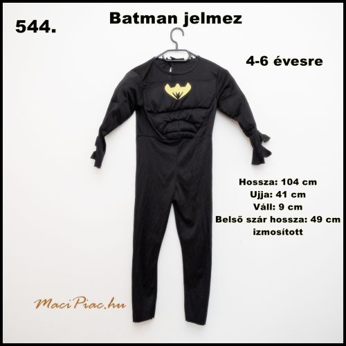 Batman fiú jelmez 4-6 évesre