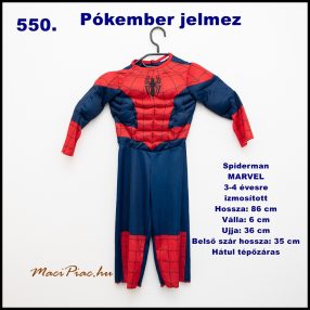   Szuperhős jelemez pókember Superman Marvel 3-4 éves fiúra