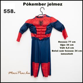 Szuperhős jelemez pókember 2-4 éves ovisra