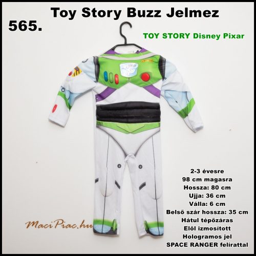 Toy Story Buzz Jelmez 2-3 évesre