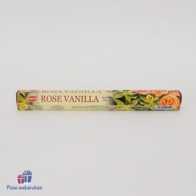   Rózsa Vanilia illatú kézzel készített indiai füstölő szálak ROSE VANILLIA 