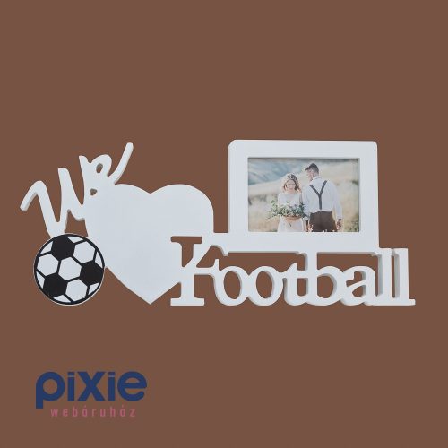 Football felíratos 1 képes képkeret 