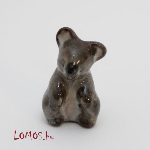 Kerámia mini figura, nipp koala