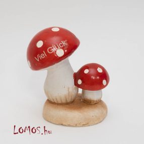Kerámia gomba dekoráció