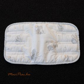 Elefáncsi mintás kék kis párna tépőzáras