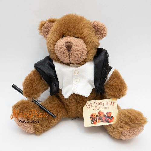 Plüss barna maci The Teddy Bear Collection Carl The Conductor  (karmester)