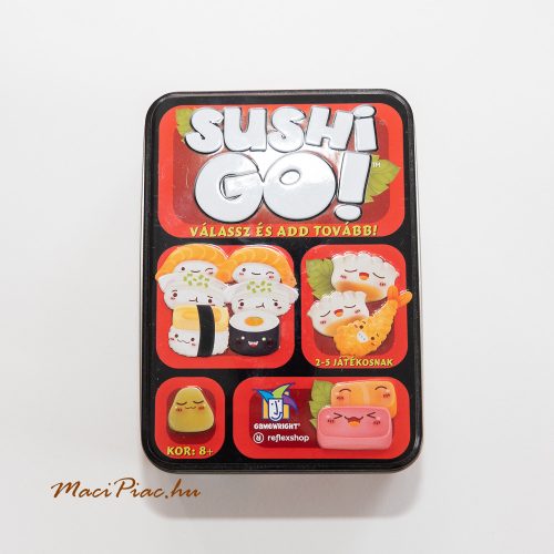 SUSHI GO! Válassz és add tovább! Társasjáték fém dobozban