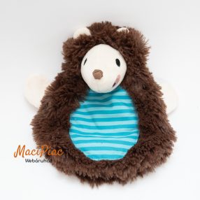   Babának alvóka, alvókendő, rongyi, morzsolgatókendő csíkos hasú, zörgős, csörgős süni Boppy 20139