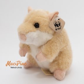   Plüss foltos vörös-fehér színű tengerimalac hörcsög WWF