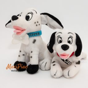   Diseny plüss dalmata kutya kék nyakörves LITTLE DIPPER és DOMINÓ 2 db párban