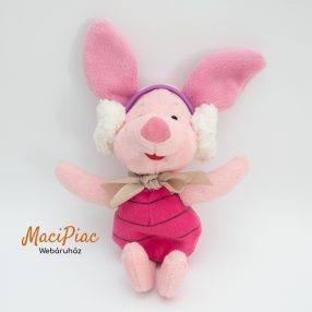   Micimackó meséből Malacka fülvédővel plüss figura Disney Ritkaság!