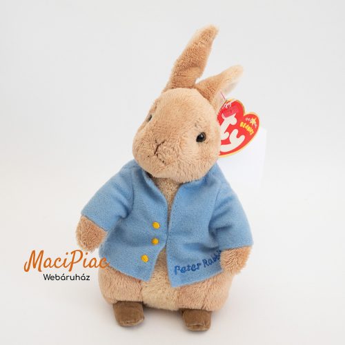 Plüss Nyúl Péter TY 2006 Beanie Babies Peter Rabbit Címkés!