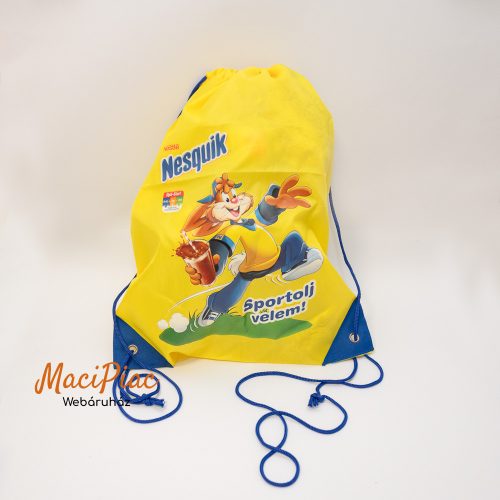 Sárga Nestlé Nesquik Sportolj velem! tornazsák