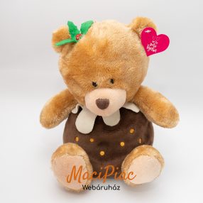   KEEL TOYS - Kerst Knuffel Pipp de Beer PUDDING puha plüss karácsonyi maci 