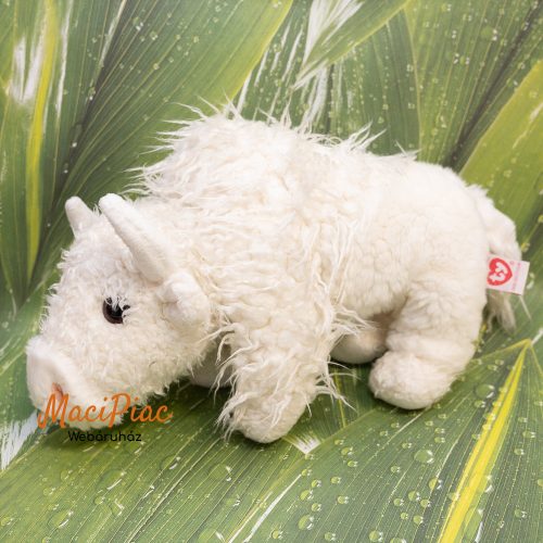 Vintage 2000 Ty Beanie Buddies Collection Roam White Buffalo plüss állat