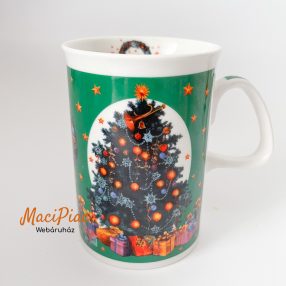   Vintage Kaffeebecher - Weihnachtsreise nach Stechlin - Glühweinbecher karácsonyi német bögre, szép