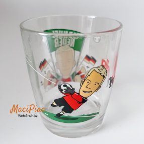   Nutellás üveg pohár Német focis Ritkaság! Sosem használ!