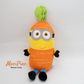     Minions Minyon gyümölcs / zöldség plüss Minyonok kabala figura TESCO sorozat 2020 Sárgarépa Tim