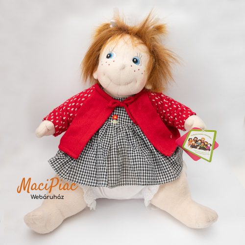 Rubens Barn Soft doll Anna Kindy Original valósághű lány baba Gyűjtői darab!