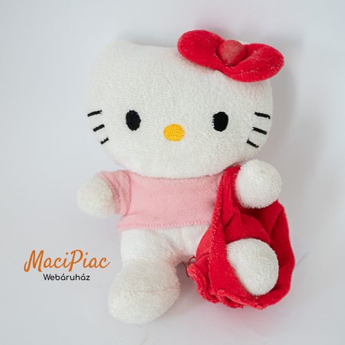 Plüss TY Sanrio Hello Kitty Pink Ice Cream Sprinkles Dress Bow  2017 macska, cica Cukorka fagyival