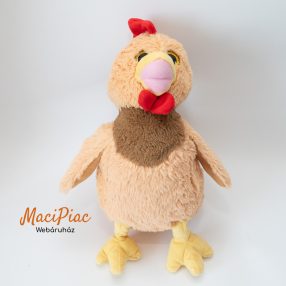   Plüss Penny FARM ANIMALS  HEN Plüsstanya csillogó szemű tyúk KÖLES 