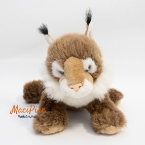 Vintage gyönyörű élethű plüss hiúz 