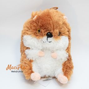   Plüss aranyhörcsög, hörcsög csillogó szemekkel FLO'TOYS (nagyobb méretű) akasztóval