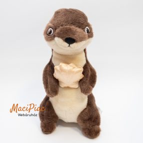   Kinder plüss Vidra tengeri kagylóval a kezében Újdonság 2024 Új! Extra ritkaság!