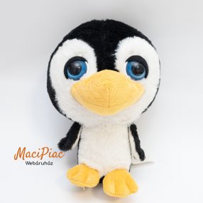   Ocean Buddies Big Headz Coop Egzotikus állatok az óceánból plüss nagyfejű pingvin
