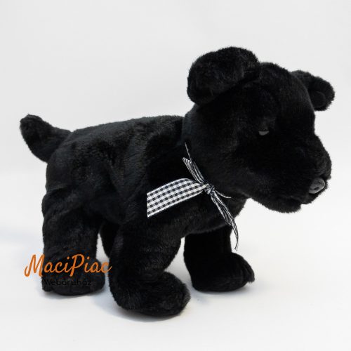 Ty plüss fekete kutya 2001 Ty Lab Black Puppy Dog Plush Soft Toy