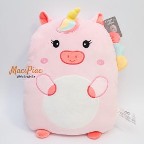   Plüss rózsaszín unikornis párna penny 2024-es őszi-téli széria pennypárna PILLOW PET UNICORN VIVIESS Címkés Új! 