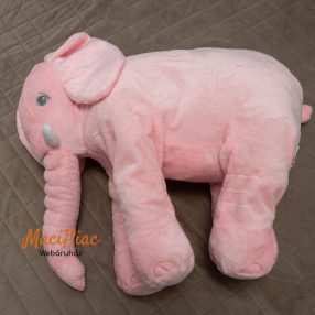   Puha, plüss elefánt nagy méretű ölelnivaló, puha (rózsaszín) Különleges!
