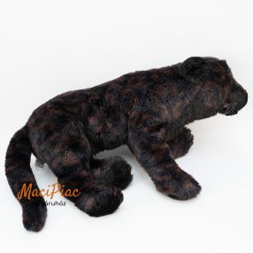   Élethű plüss fekete párduc LEOSCO UNI-TOYS márkás gyönyörű kidolgozás extra finomáság Német 