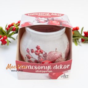  Twid Vitéz Candles Karácsonyi dekor illatgyertya, poharas illatmécses - díszdobozban