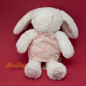   Plüss fehér nyuszi, nyúl, nyuszi lány virágos ruhában DEBENHAMS-os