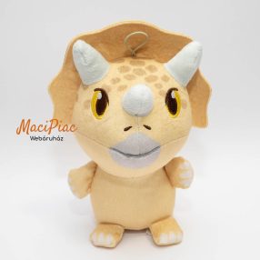   Universal Studios Jurassic World plüss dínó, dinoszaurusz Dilophoszaurusz (akasztós) Tesco Új, címkés!