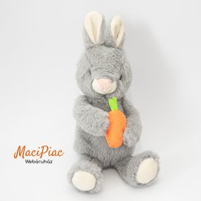 Plüss szürke nyúl, nyuszi répával JOHN LEWIS